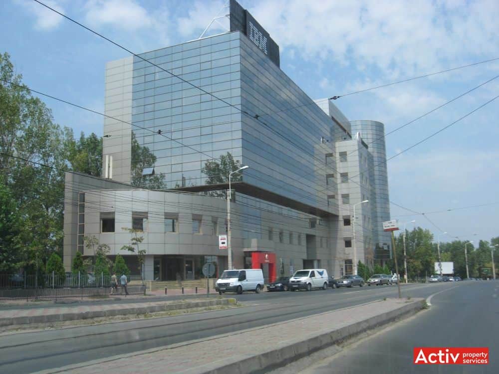 GLOBAL BUSINESS CENTER spații birouri metrou Politehnica vedere laterală