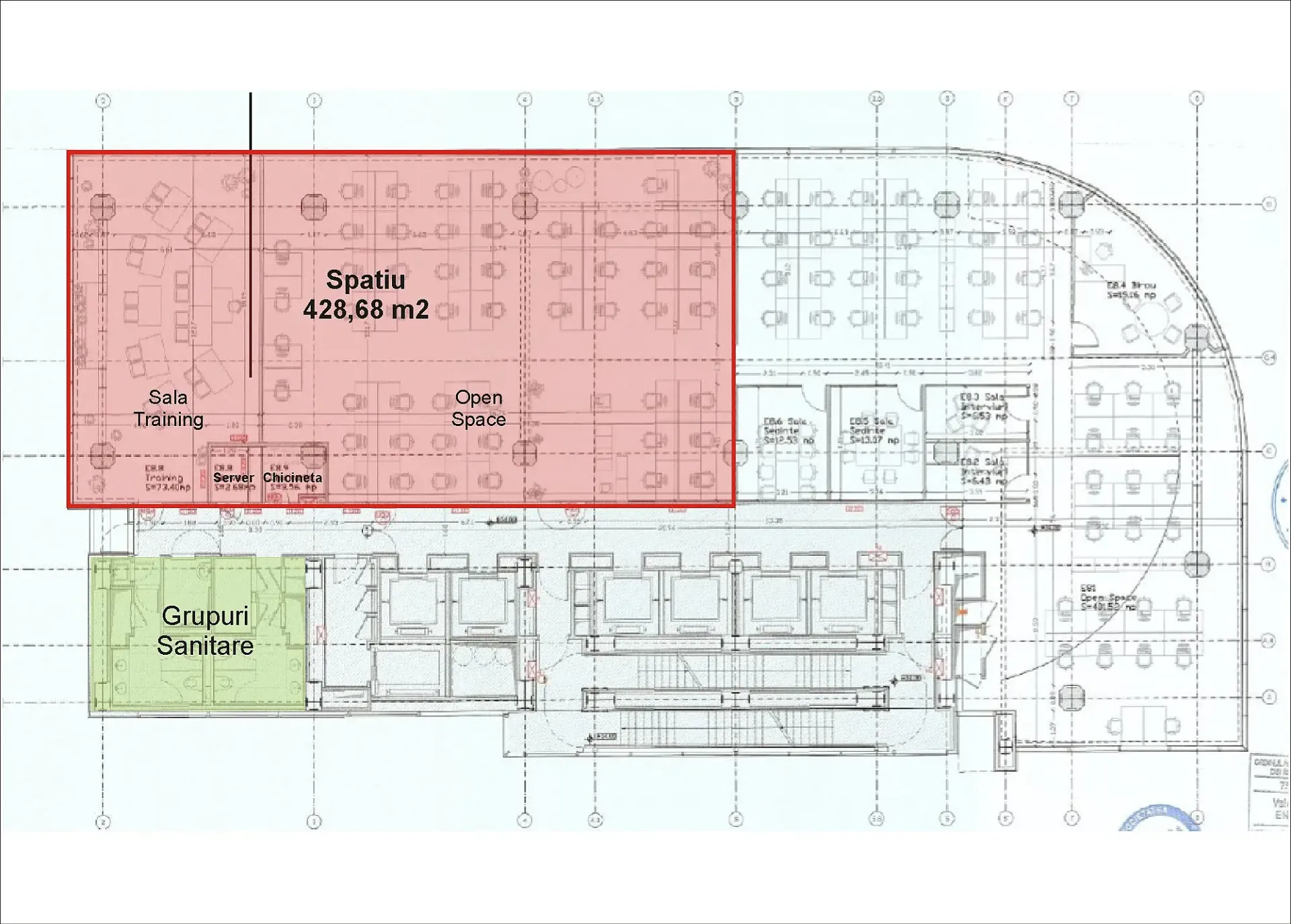 Spații birouri de închiriat în Tower Center International