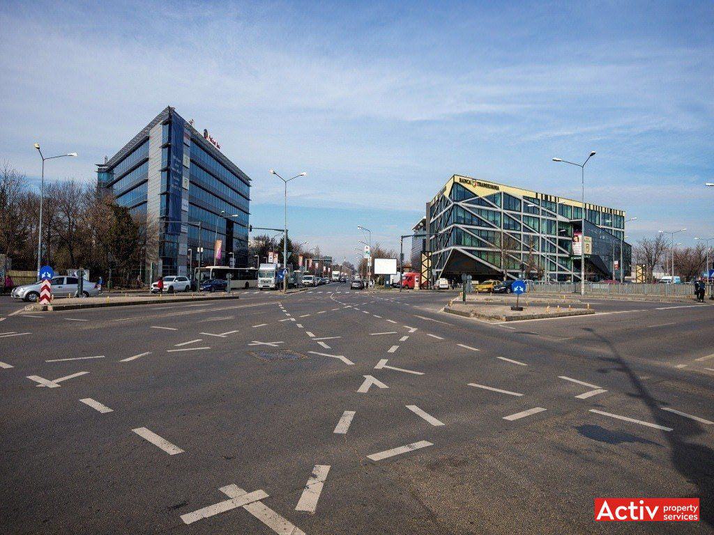 Băneasa Airport Tower spații birouri intersecția Sos. București-Ploiești (DN1) cu Bulevardul Ion Ionescu de la Brad
