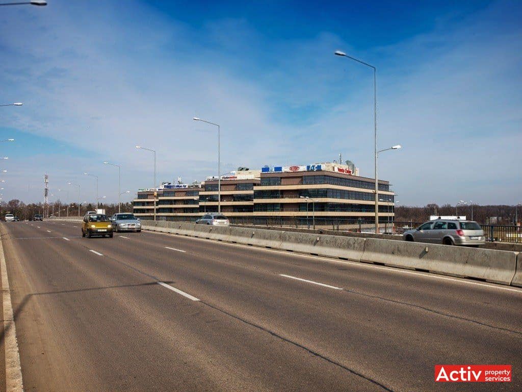 Băneasa Business & Technology Park birouri de închiriat vedere din DN1 
