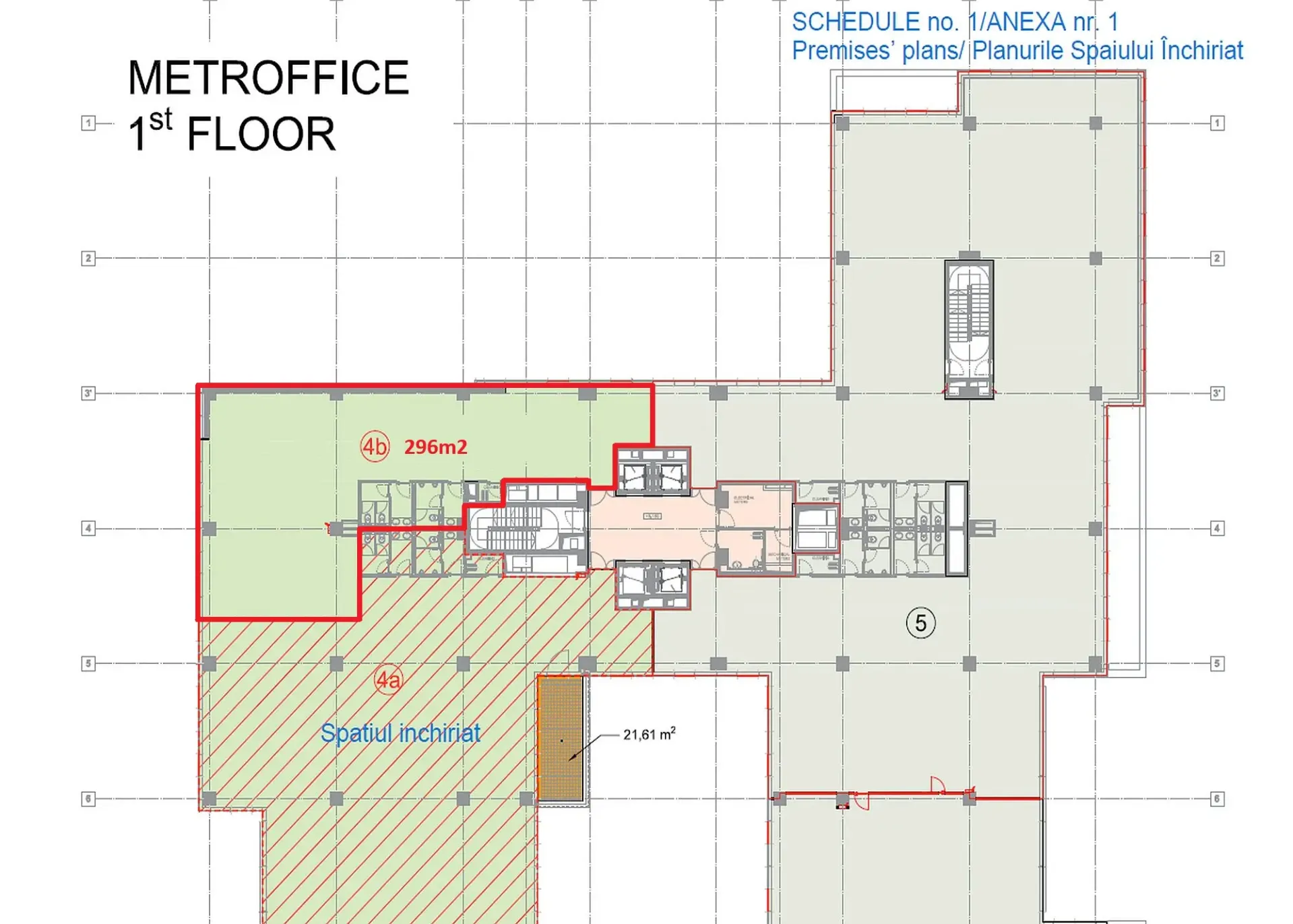 Spații de birouri de închiriat in Metroffice