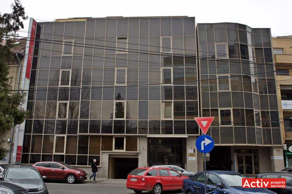 Dr. Felix 57 spații birouri mici zona centrală Piața Victoriei vedere fațadă
