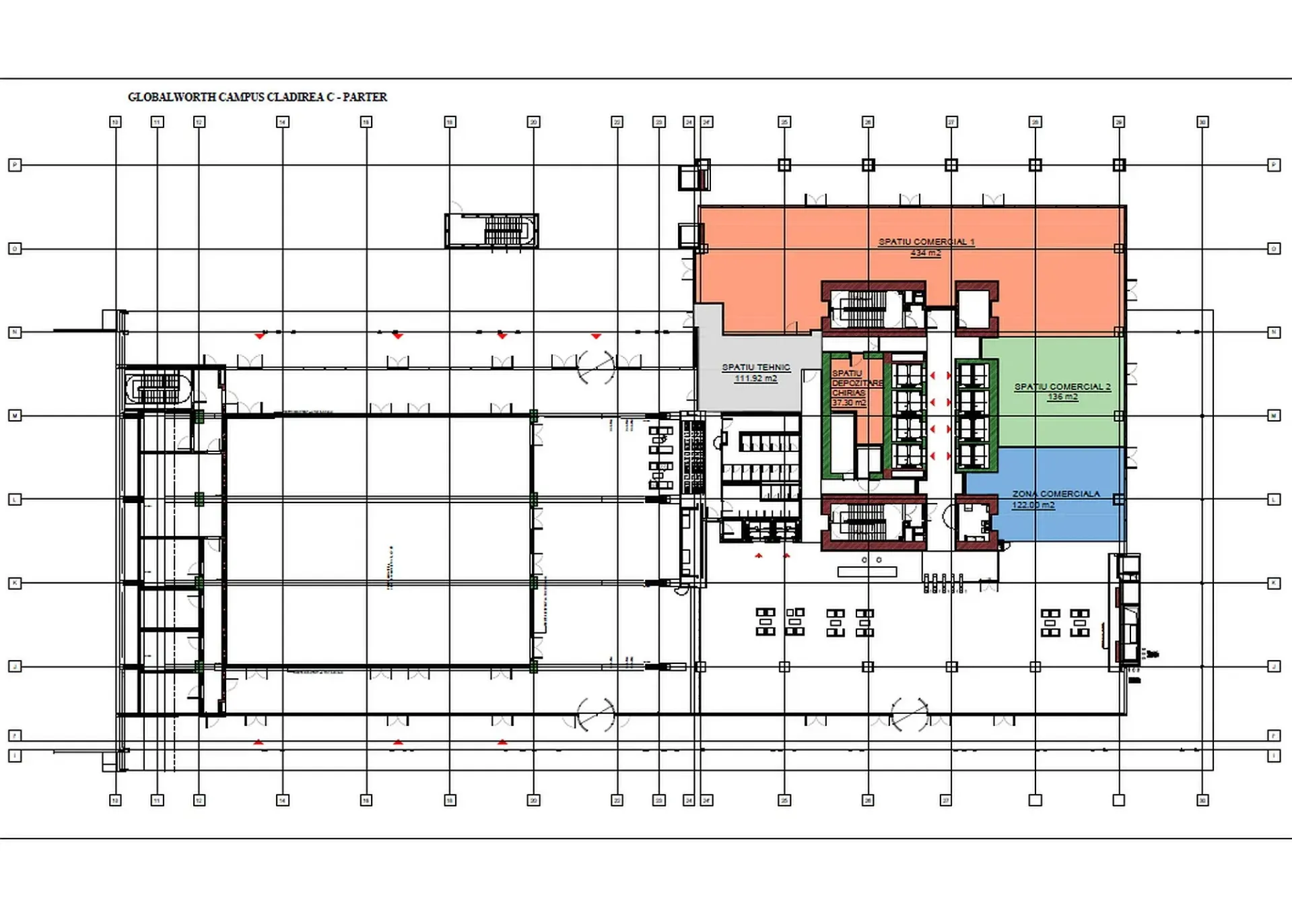 Spații de birouri de închiriat în Globalworth Campus – Cladirea C