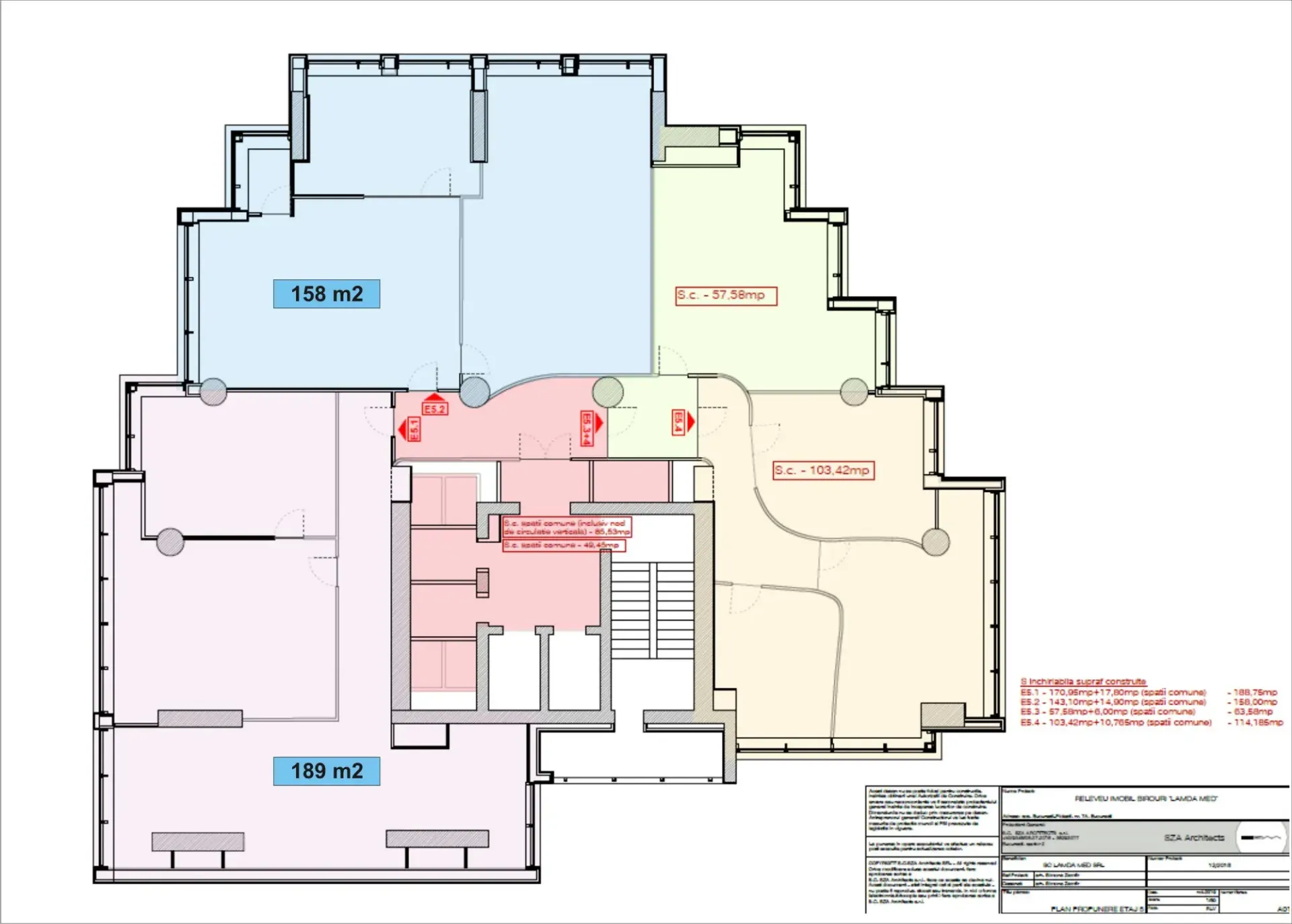 Spații de birouri de închiriat în Lamda Med Office Building