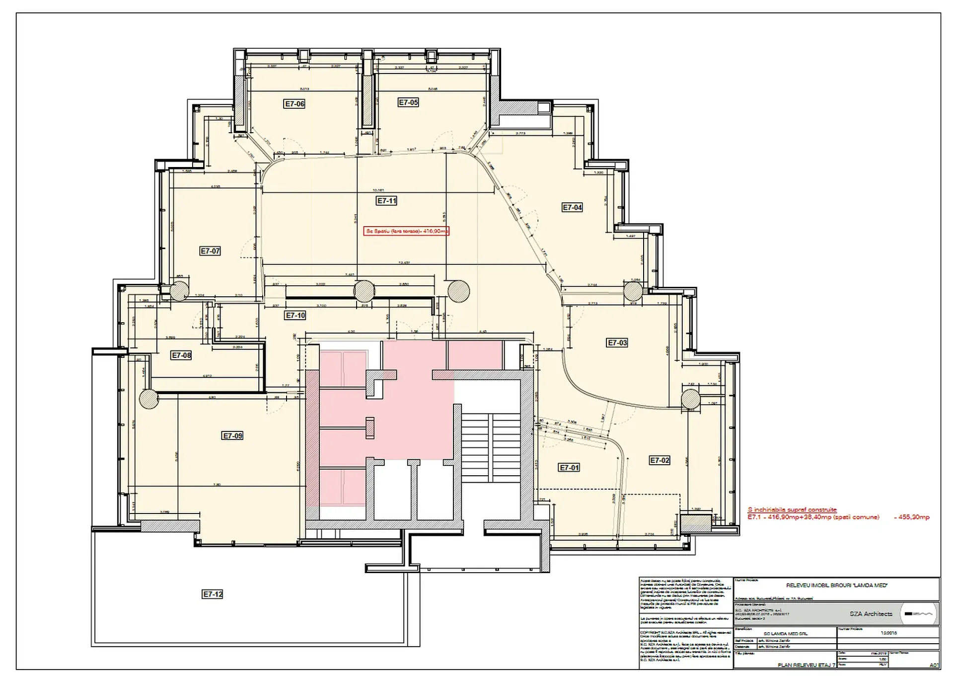 Spații de birouri de închiriat în Lamda Med Office Building