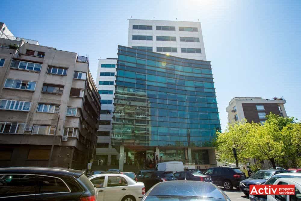 Maria Rosetti Tower închiriere birouri centru fotografie fațadă
