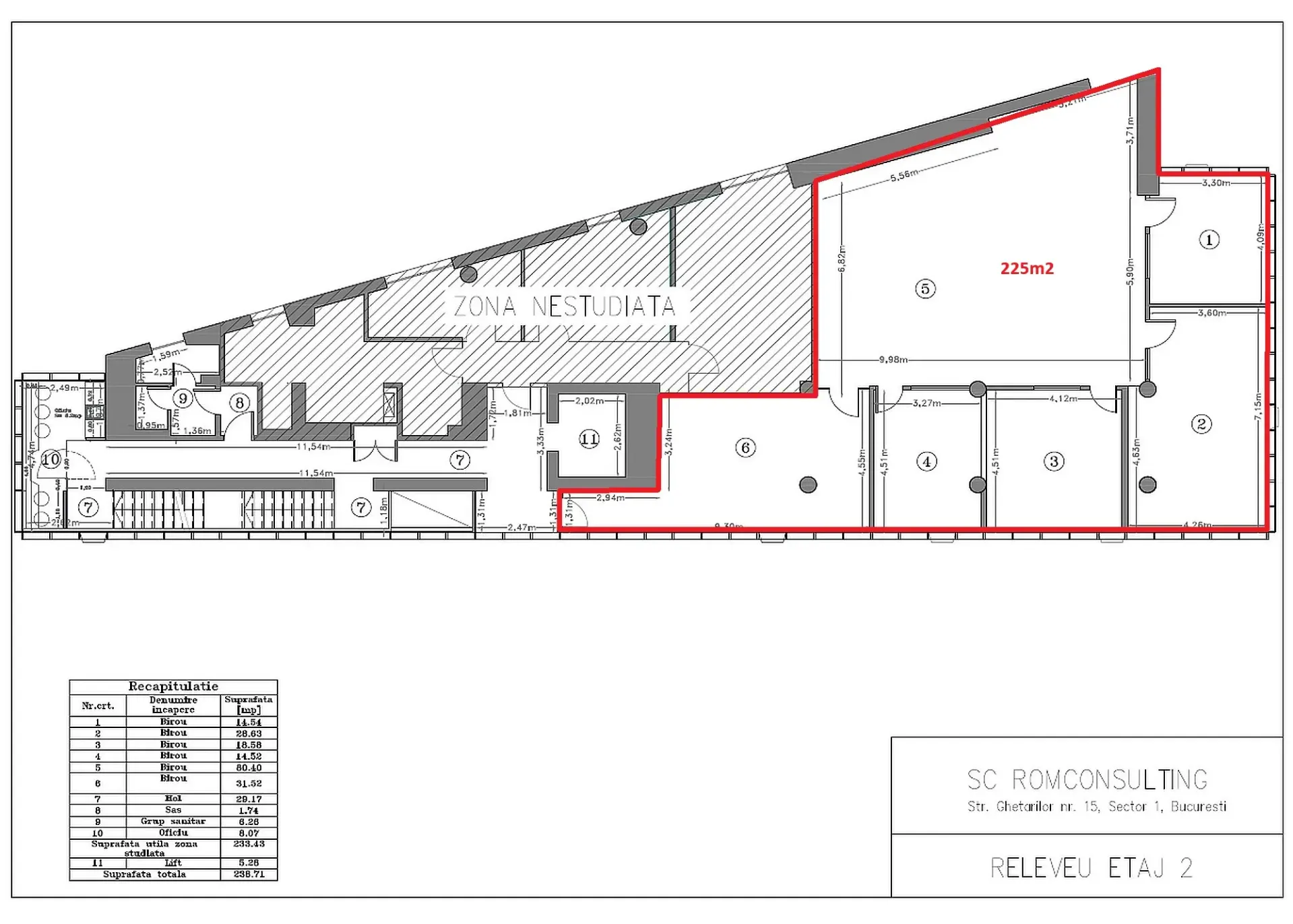 Spații de închiriat în Herastrau Office Building