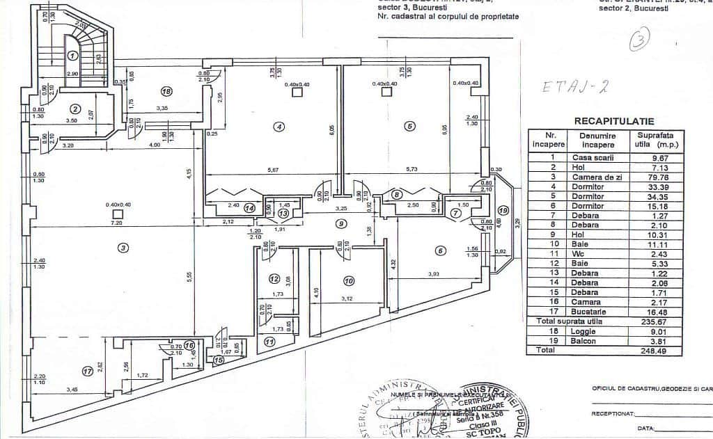 Calea Dudesti 121 spatii de birouri de inchiriat Bucuresti Vitan plan etaj 2