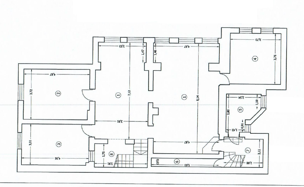 Argentina 41 birouri de inchiriat Bucuresti central imagine plan 