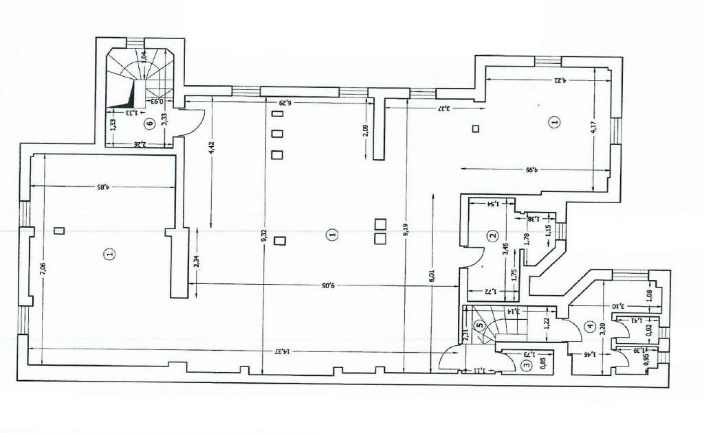 Argentina 41 spatii de birouri de inchiriat Bucuresti central poza plan cladire 