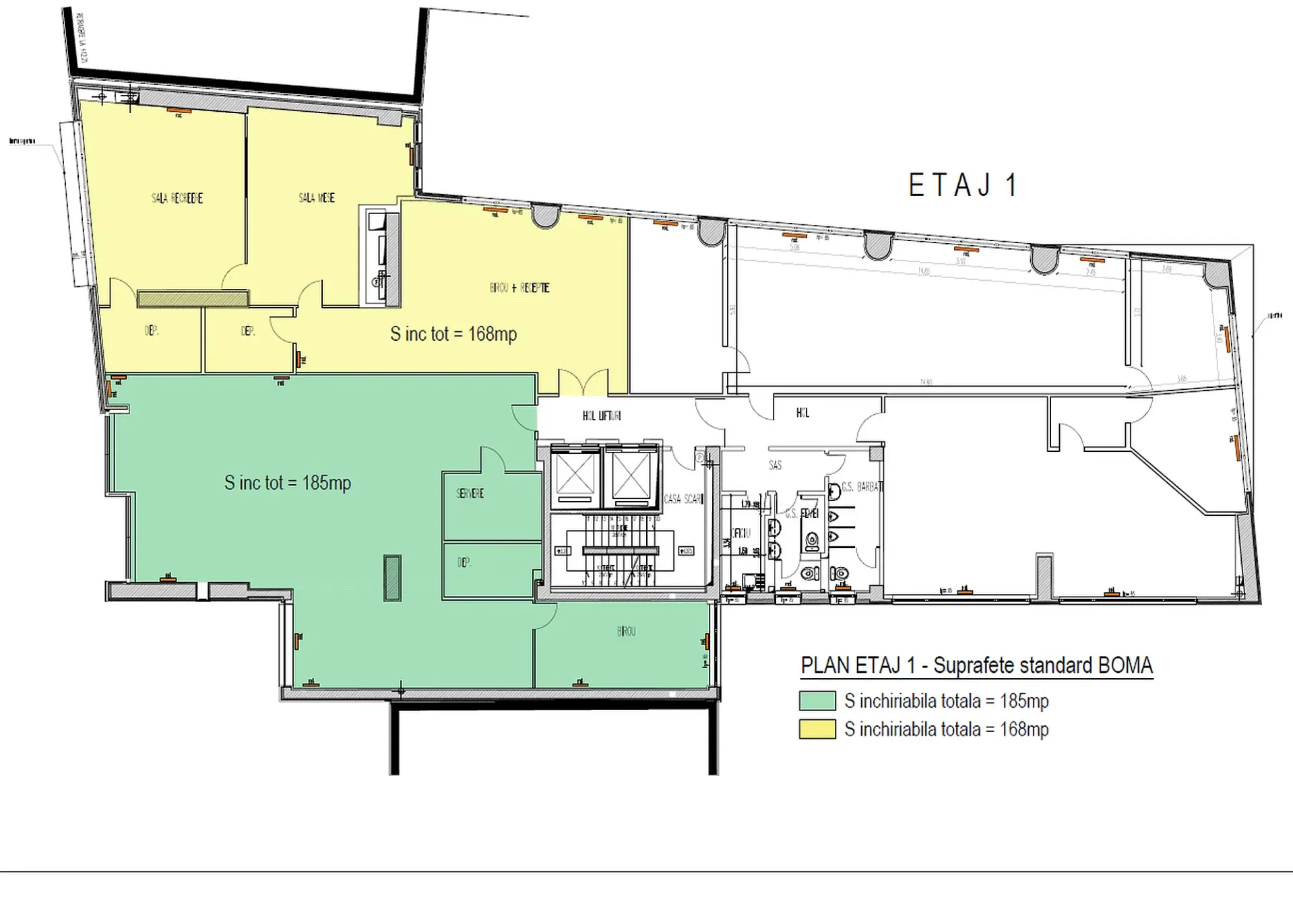 Spatii birouri de inchiriat in Atlantis Business Center