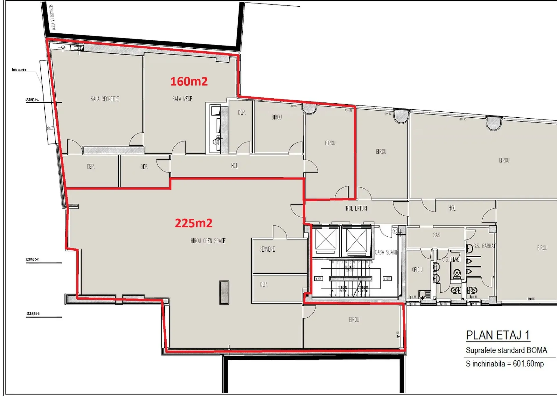 Spatii birouri de inchiriat in Atlantis Business Center
