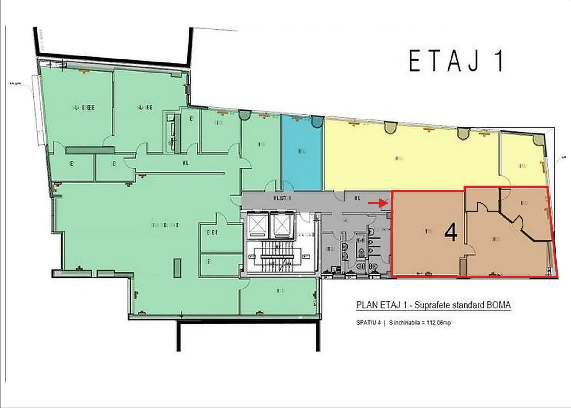 Spatii birouri de inchiriat in Atlantis Business Center