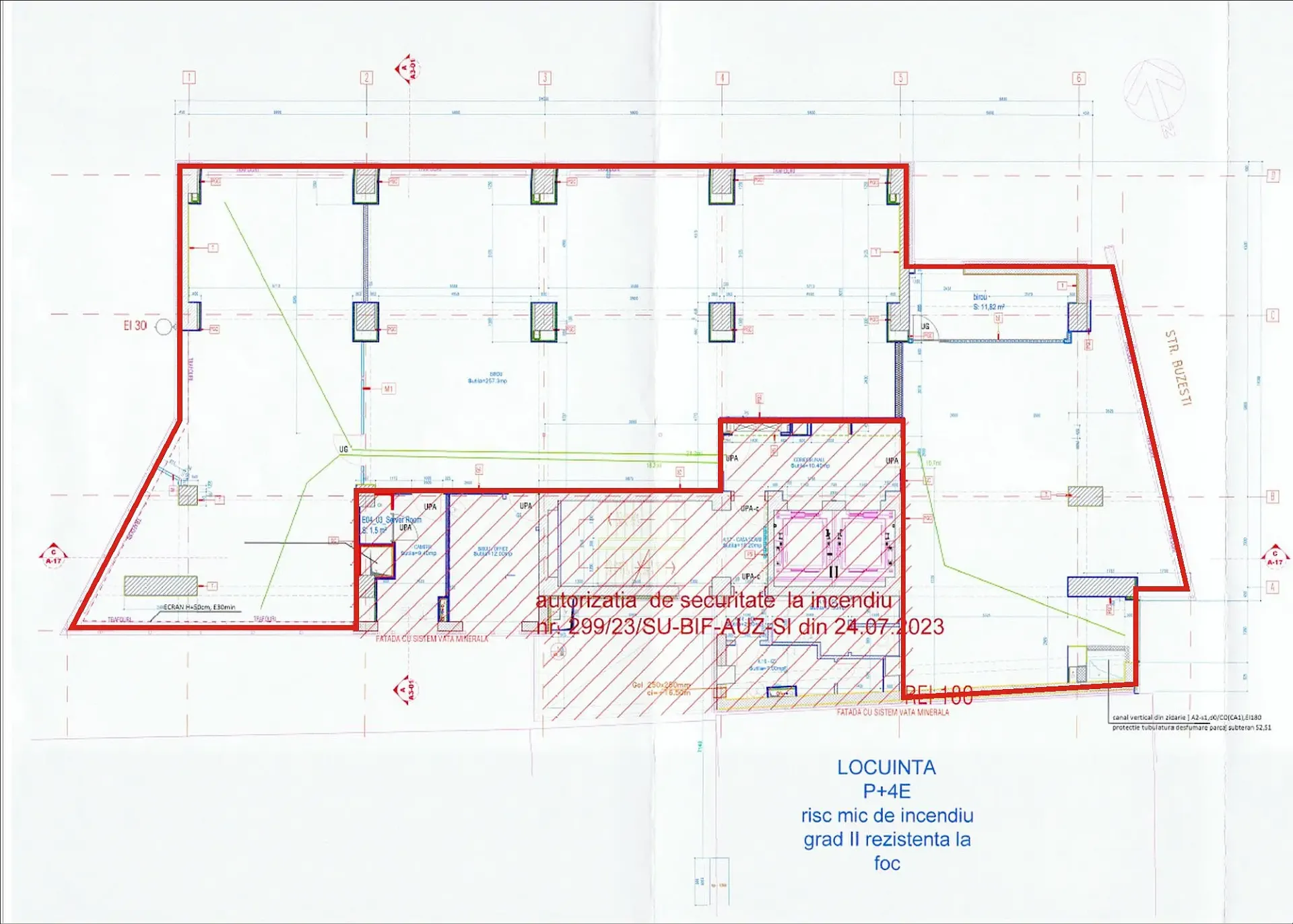 Spatii birouri de inchiriat in Buzesti 71