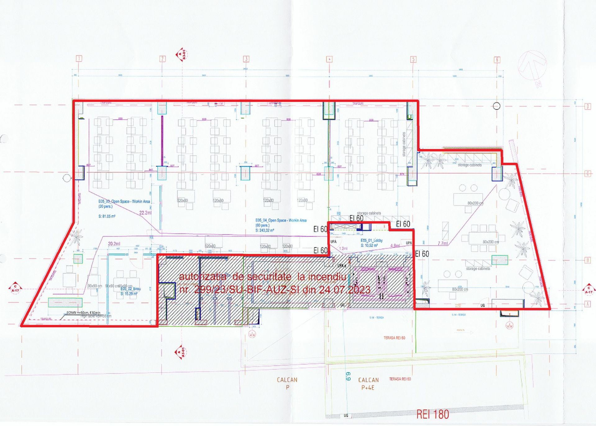 Spatii birouri de inchiriat in Buzesti 71