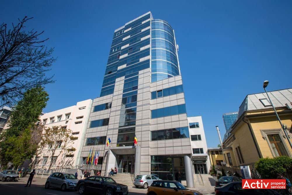 Union 2 închiriere birouri zona centrală Piața George Enescu fotografie fațadă
