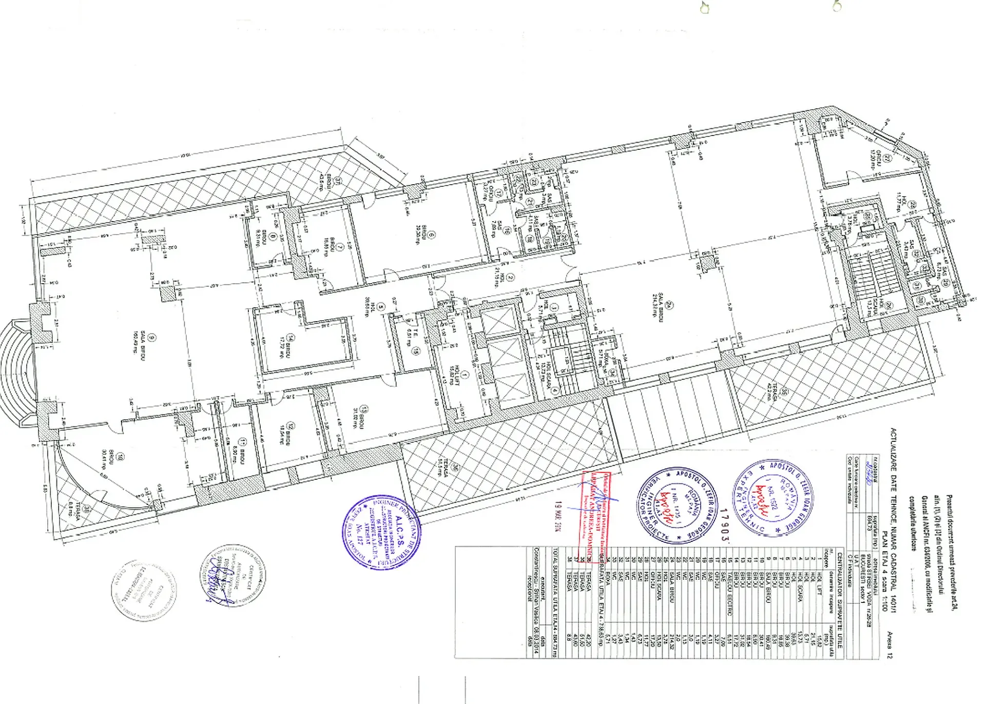 Spatii birouri de inchiriat in Union 2