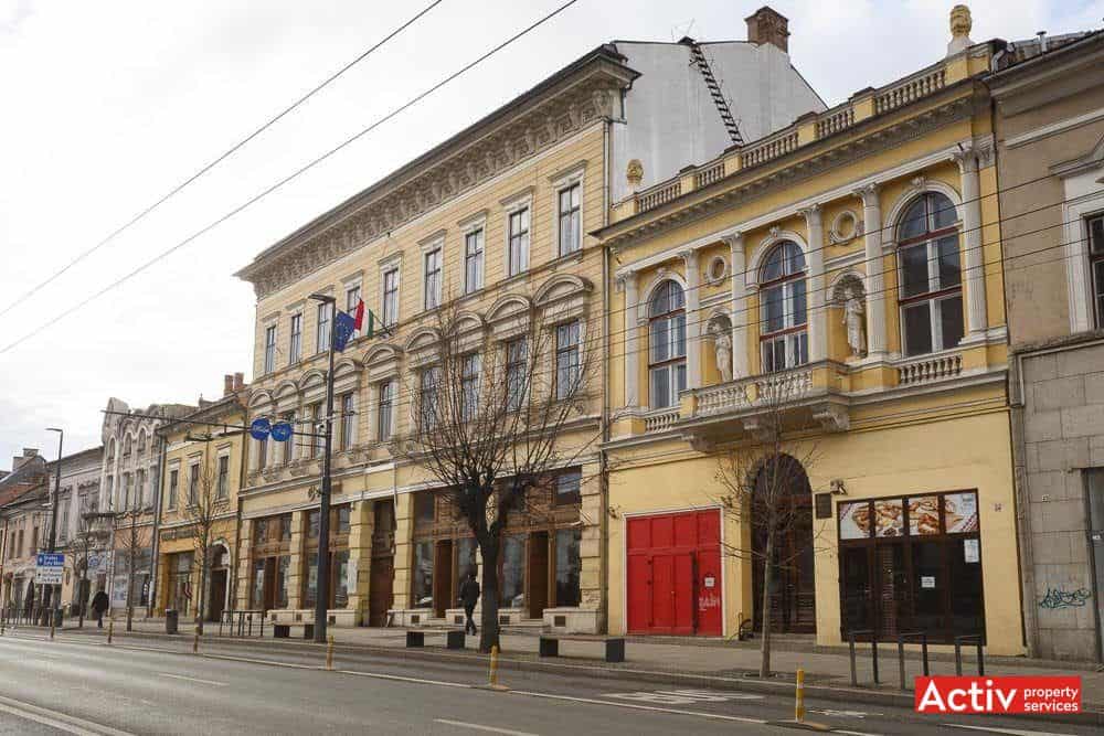 Piață Unirii 24 birouri de închiriat Cluj perspectiva încadrare în zonă