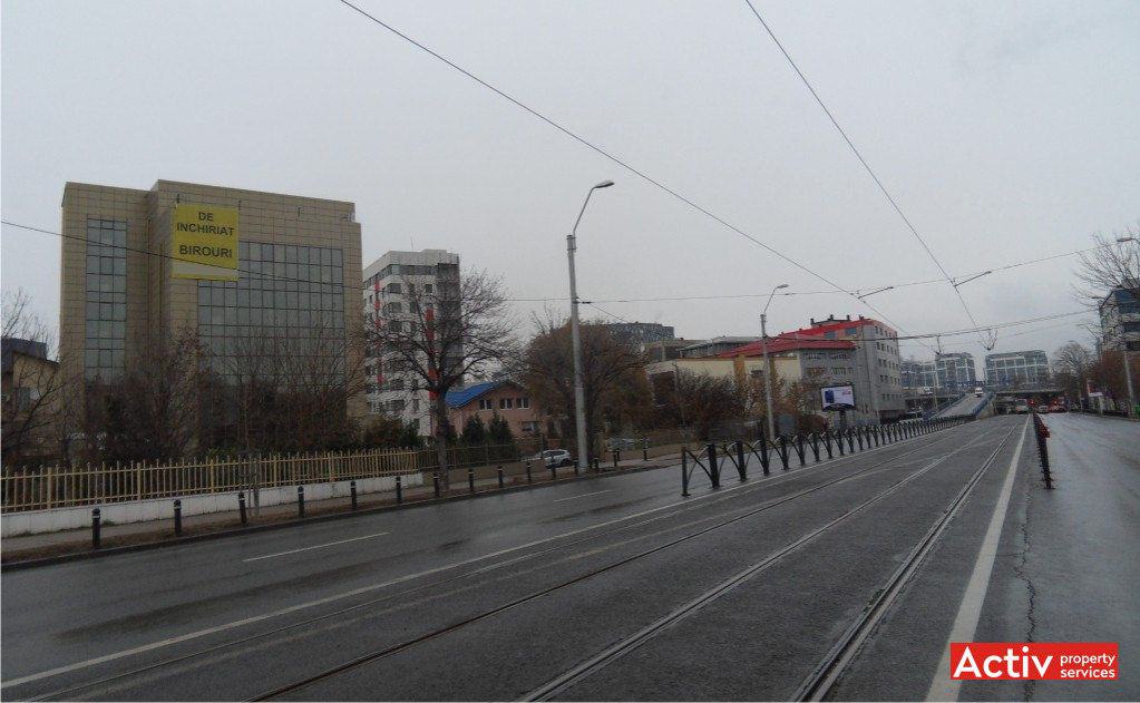 Vasile Milea 2P inchiriere spatii de birouri Bucuresti zona de vest vedere cale de acces