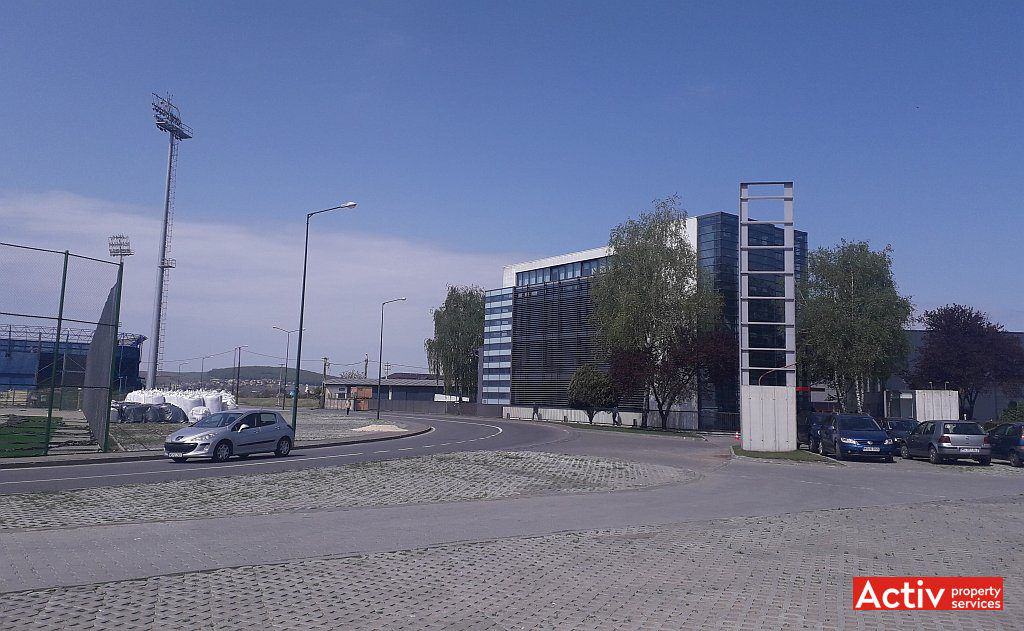 Mapcom Business Center birouri de inchiriat Targu Mures nord imagine cale de acces