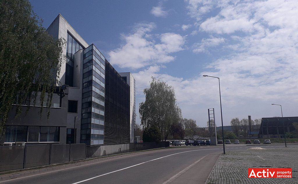 Mapcom Business Center inchiriere spatii de birouri Targu Mures zona de nord vedere stradala