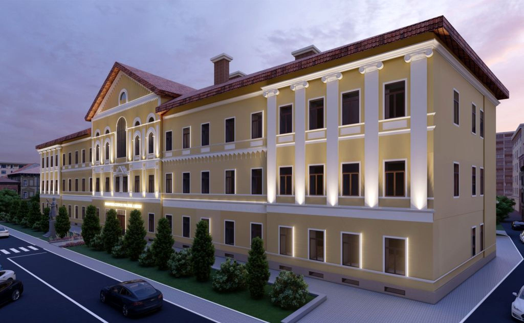 Spatii de birouri de inchiriat in Palatul Lugoj, vedere fatada
