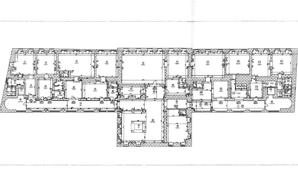 Spatii de birouri de inchiriat in Palatul Lugoj, plan etaj 3