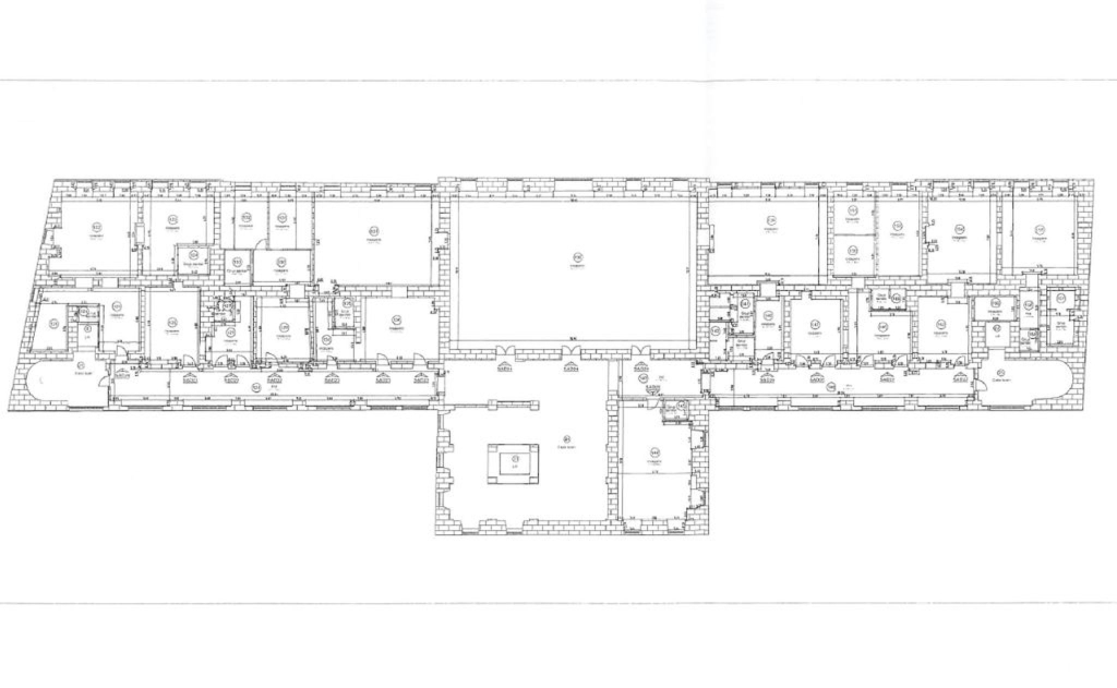 Spatii de birouri de inchiriat in Palatul Lugoj, plan etaj 4