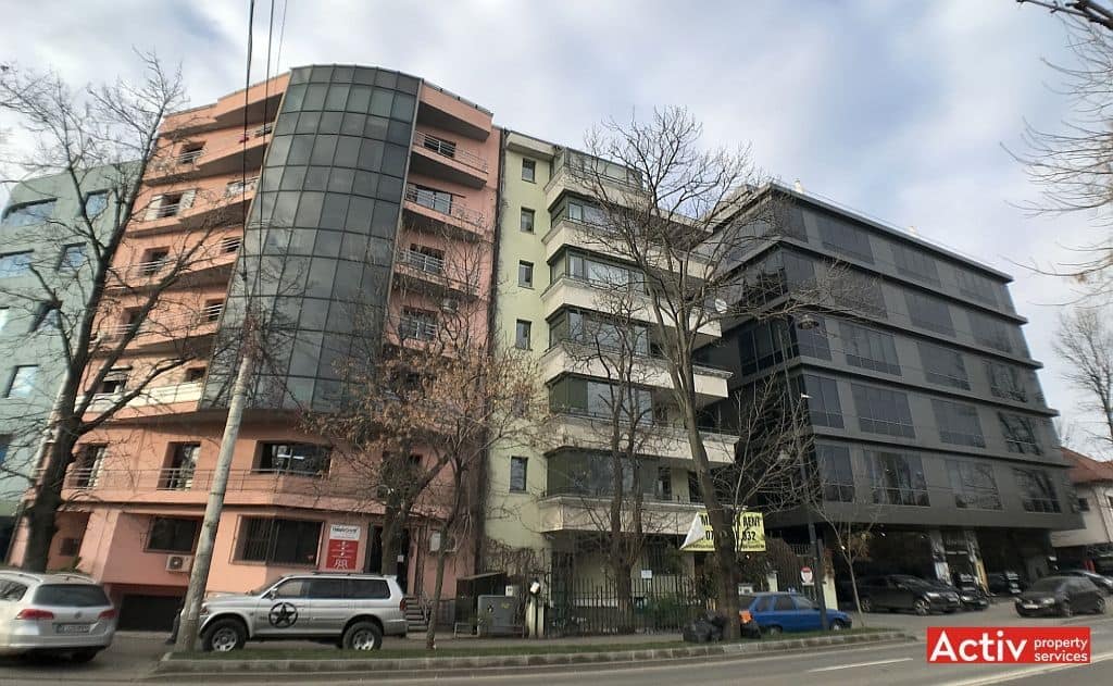 Maresal Averescu 15 spatii de inchiriat Bucuresti nord panorama cladire