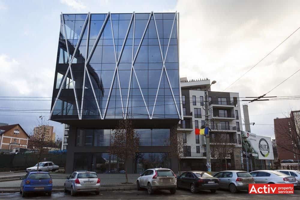 Teodor Mihali Office Building închiriere birouri Cluj-Napoca vedere fațadă
