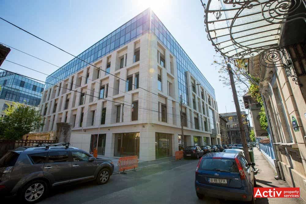 The Landmark inchiriere birouri zona centrala în Bucureşti, vedere dinspre strada Vasile Alecsandri, ofertă actualizată 2018