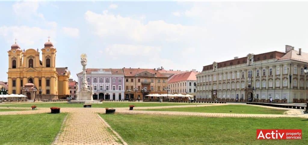 Unirii 13 spatii de birouri Timisoara central poza cale de acces