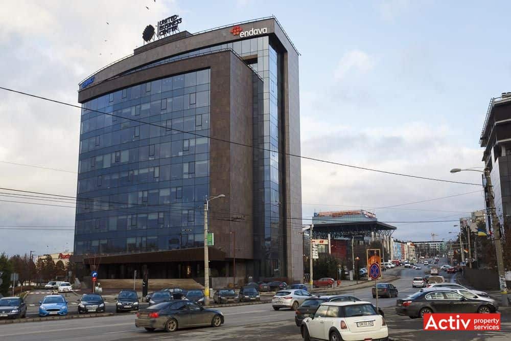 United Business Center Tower spații de birouri Cluj-Napoca Iulius Mall perspectivă zonă
