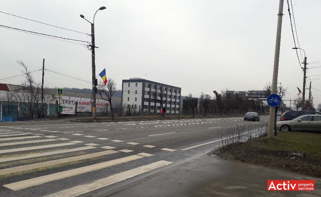 Vector Business Center inchiriere spatii de birouri Cluj Napoca zona de nord vedere cale de acces