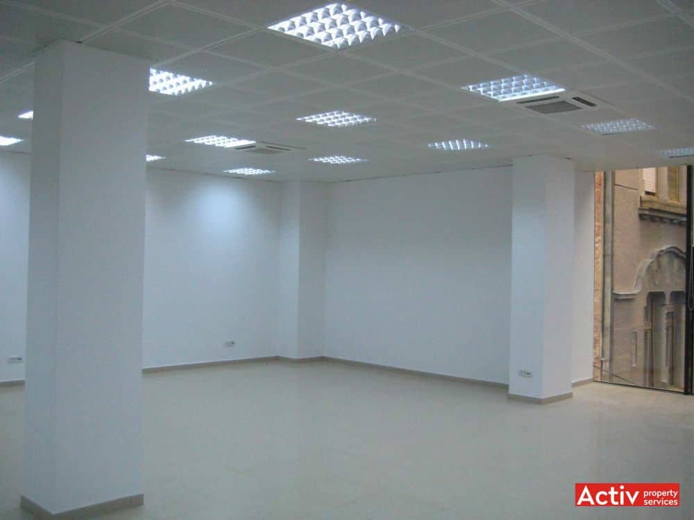 Victoriei Offices birouri de închiriat Timișoara centru interior open space
